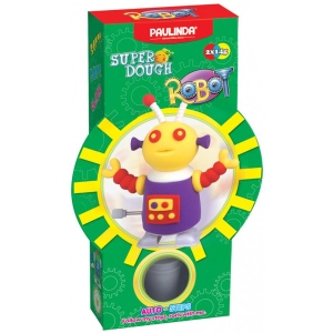 Маса для ліплення Paulinda Super Dough Robot з заводним механізмом Фіолетовий (PL-081178-4)