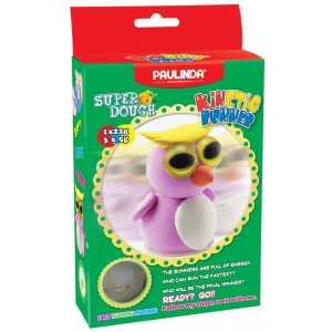 Маса для ліплення Paulinda Super Dough Running Race Сова з заводним механізмом (PL-081183-4)