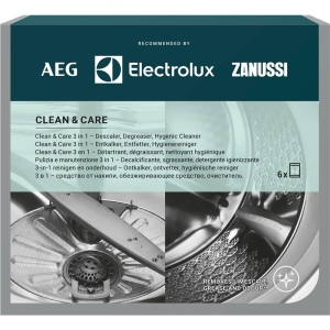 Засіб для чищення посудомийних і пральних машин Electrolux M3GCP400, 6 саше x 50 гр