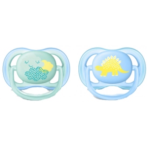 Ортодонтична пустушка Philips Avent Ultra Air 0-6м 2 шт. (SCF344/20)