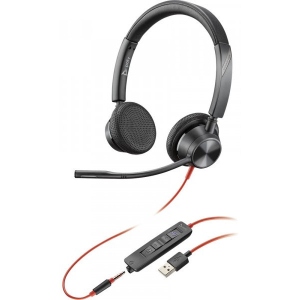 Гарнітура дротова Plantronics Blackwire 3325-M USB-A (214016-01) в Києві