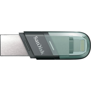 Флеш USB/Lightning SanDisk iXpand 128GB USB 3.1/Lightning Apple (SDIX90N-128G-GN6NE) замовити в Україні