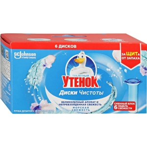 Туалетний блок SC Johnson Туалетный утенок Морская свежесть (5000204157253)
