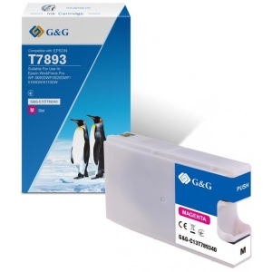 Картридж для струменевих принтерів/БФП G&G Epson WF-5110/WF-5620 XXL Magenta (G&G-C13T789340)