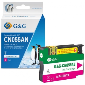 Картридж для струменевих принтерів/БФП G&G HP No.953XL Officejet Pro 8210/8710/8720/8725/8730 Magenta (G&G-F6U17AE)