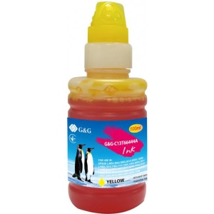 Чорнило G&G Epson L100/L200 Yellow (G&G-C13T66444A)