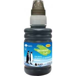 Чорнило G&amp;G для HP GT51XL Ink Tank Black, контейнер 100 мл (G&amp;G-X4E40AE)