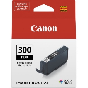 Картридж для струменевих принтерів/БФП Canon PFI-300 PBK (4193C001)