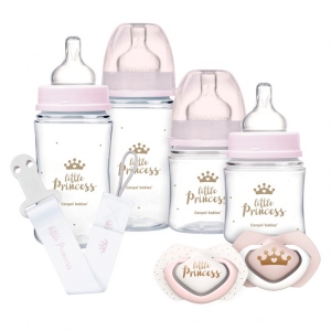 Пляшка для годування Canpol babies Набір для новонароджених Royal Baby Girl (0294)