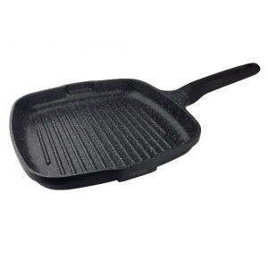 Сковорода гриль Vinzer Kuro Induction Line 28x28 см (50424)