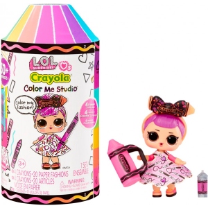 Колекційна лялька набір L.O.L. Surprise! "Crayola" – КОЛЬОРИНКИ (з аксес.) (505273)