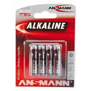 Батарейка тип AAA Ansmann AAA LR03 4 шт. (5015553)