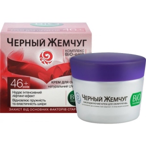 Крем для обличчя Черный Жемчуг BIO Програма 46+ 50мл