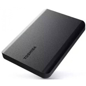 Жорсткий диск зовнішній Toshiba Canvio Basics 1TB USB 3.2 Black (HDTB510EK3AA) купити