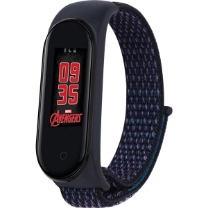 Ремінець для фітнес-браслету BeCover Nylon Style for Xiaomi Mi Smart Band 5 Deep Blue (705421)