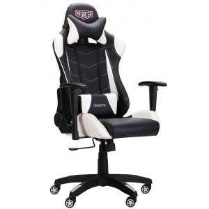 Крісло для геймерів AMF VR Racer Blade чорний/білий