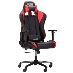 Крісло для геймерів AMF VR Racer Shepard чорний/червоний Київ