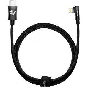 Кабель синхронізації даних Baseus MVP 2 Elbow-shaped Fast Charging Data Cable Type-C to iP 20W 1m Black (CAVP000201)
