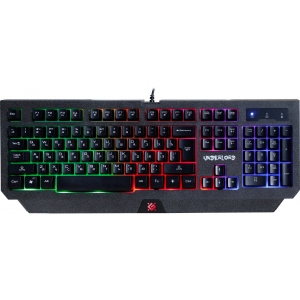 Клавіатура дротова ігрова Defender Underlord GK-340L RU (45340)