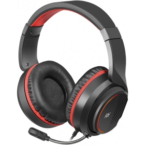 Гарнітура дротова ігрова Defender Apex Black/Red (64525)