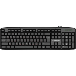 Клавіатура дротова Defender Astra HB-588 RU USB (45588)