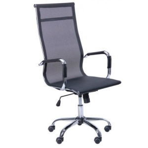Крісло офісне AMF Slim Net HB (XH-633) чорний