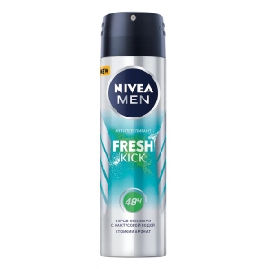 Дезодорант аерозольний NIVEA антиперсп. FRESH KICK 150мл