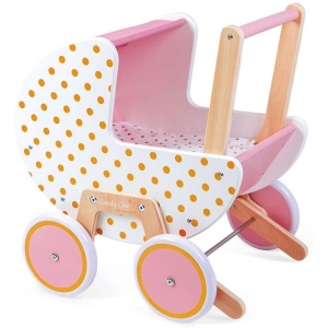 порівняти ціни на Коляска прогулянкова для ляльки і пупса Janod Candy Chic (J05886)