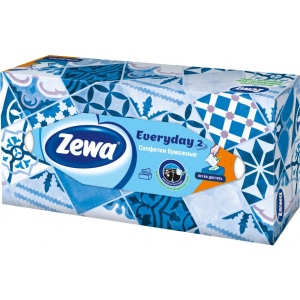 Серветки паперові Zewa Everyday (Style) 2 слоя, 100 шт. (7322540043464) дешево