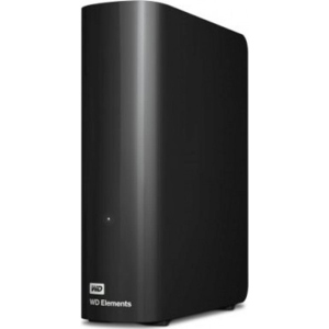 Жорсткий диск зовнішній Western Digital Elements Desktop 3.5" USB 12TB Black (WDBWLG0120HBK-EESN)