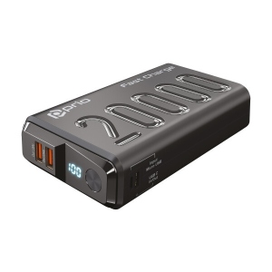 Батарея мобільна PRIO Schnelllade Power Bank 20 000 mAh Black (52957)
