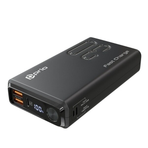 Уцінка - Батарея мобільна PRIO Fast Charge Power Bank 30 000 mAh Black (52958) #