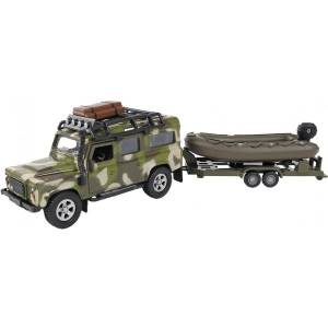 Автотранспорт TechnoDrive LAND ROVER DEFENDER МІЛІТАРІ (з човном) (520191.270)