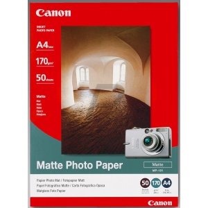 Фотопапір А4 Canon A4 Photo Paper Matte MP-101, 50л.