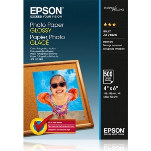 Фотопапір 10х15 Epson 100mmx150mm Glossy Photo Paper, 500л