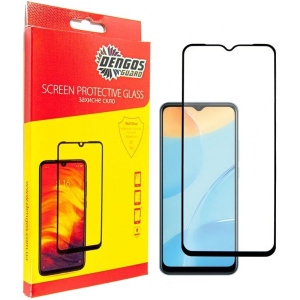 Захисне скло для смартфону DENGOS for Oppo A55 Black Full Glue (TGFG-207)