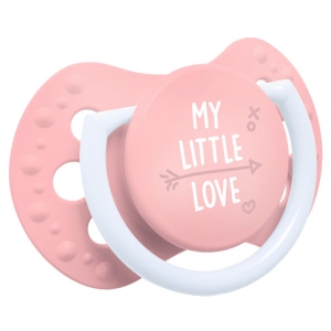 Симетрична пустушка Lovi MY LITTLE LOVE силиконовая 0-2 мес., 2 шт. (22/847girl)