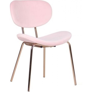Стілець кухоний AMF Alphabet D gold/pink (545709)