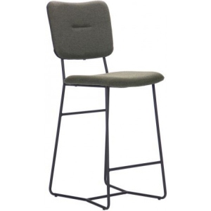 Стілець барний AMF Alphabet F black/olive (545714)