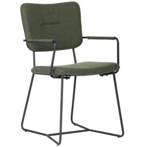 Стілець кухоний AMF Alphabet H black/olive (545715)