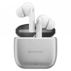 Навушники вкладиші бездротові TWS Proove Cold Sound TWS Silver/White (492100563)