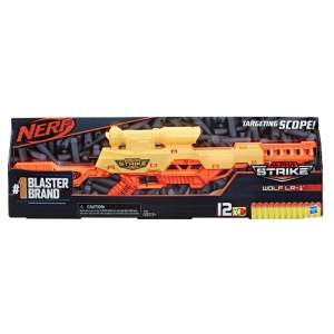 Бластер однозарядний Hasbro Nerf Альфа Страйк Вовк (E7567)