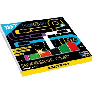 Пластилін класичний YES Ultrex 240 г 12 кол. (540596)