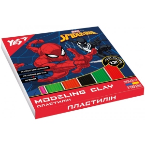 Пластилін класичний YES Marvel.Spiderman 12 кол. 240 г (540598)