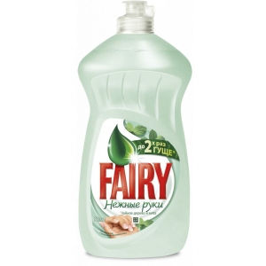 Засіб для ручного миття посуду Fairy Нежные руки Чайное дерево и Мята 500 мл (5413149395237)