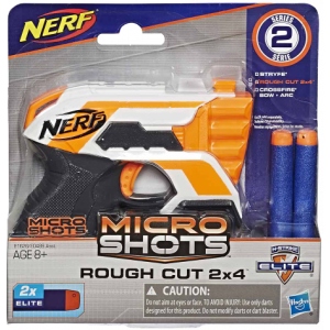 Бластер однозарядний Hasbro Nerf Мікрошотс Roughcut 2X4 SE2 (E0489_E1626)