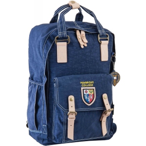 Рюкзак шкільний YES OX 195 27.5x42x12 см Синій (554019)