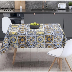 Скатертина прямокутна ТЕП Panama 180х220 см Grey provence (С-04187_29821)