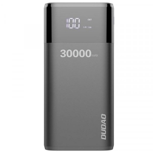 Батарея мобільна Dudao K8 Max 30.000mAh Black (55660)