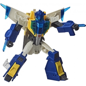 Машинка-трансформер Hasbro TRANSFORMERS Іграшка Трансфoрмери Кібервселенная Клас Винищувачі в асортименті (E8227_E8375)